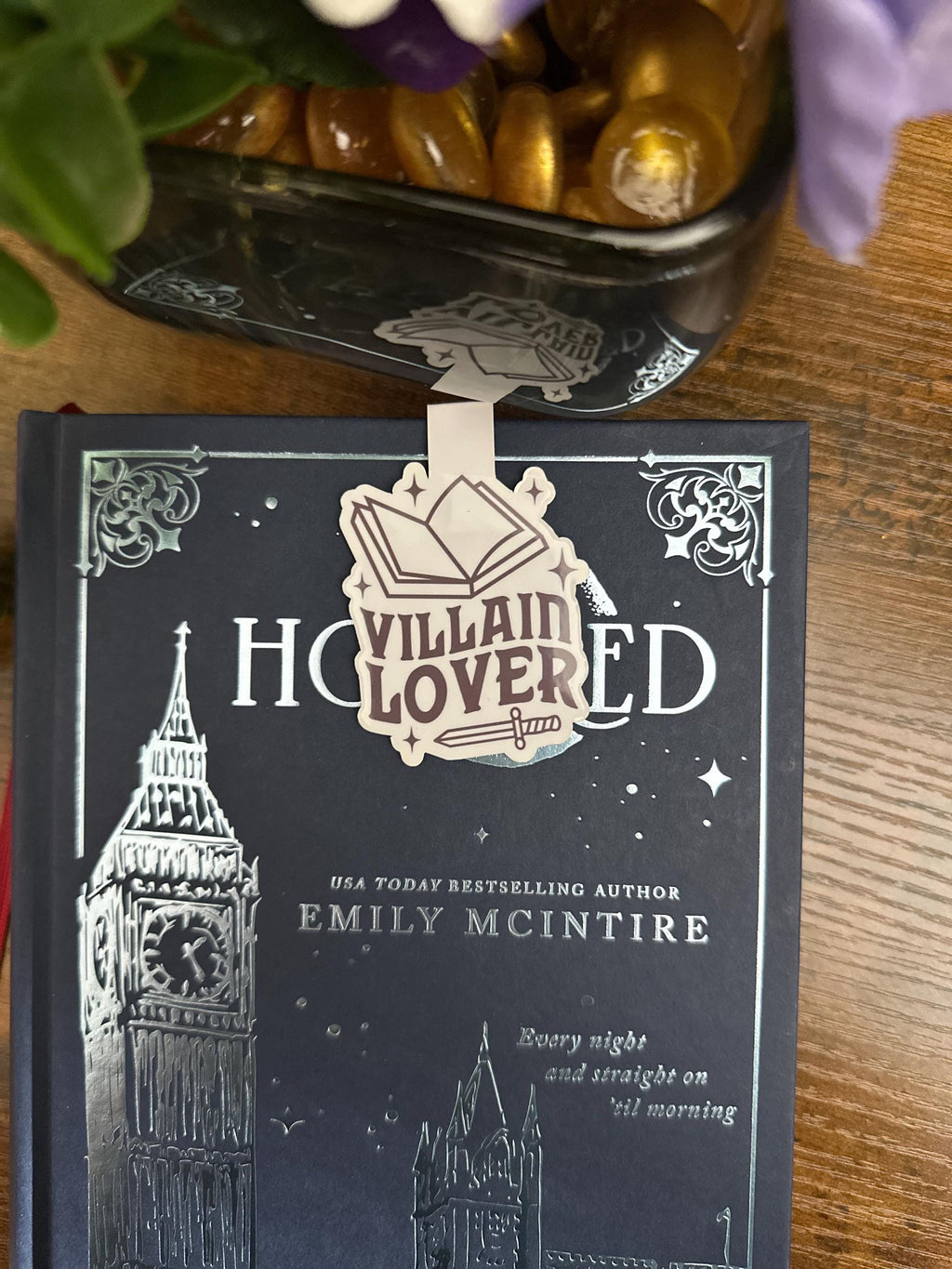 Villain lover magnetic bookmark