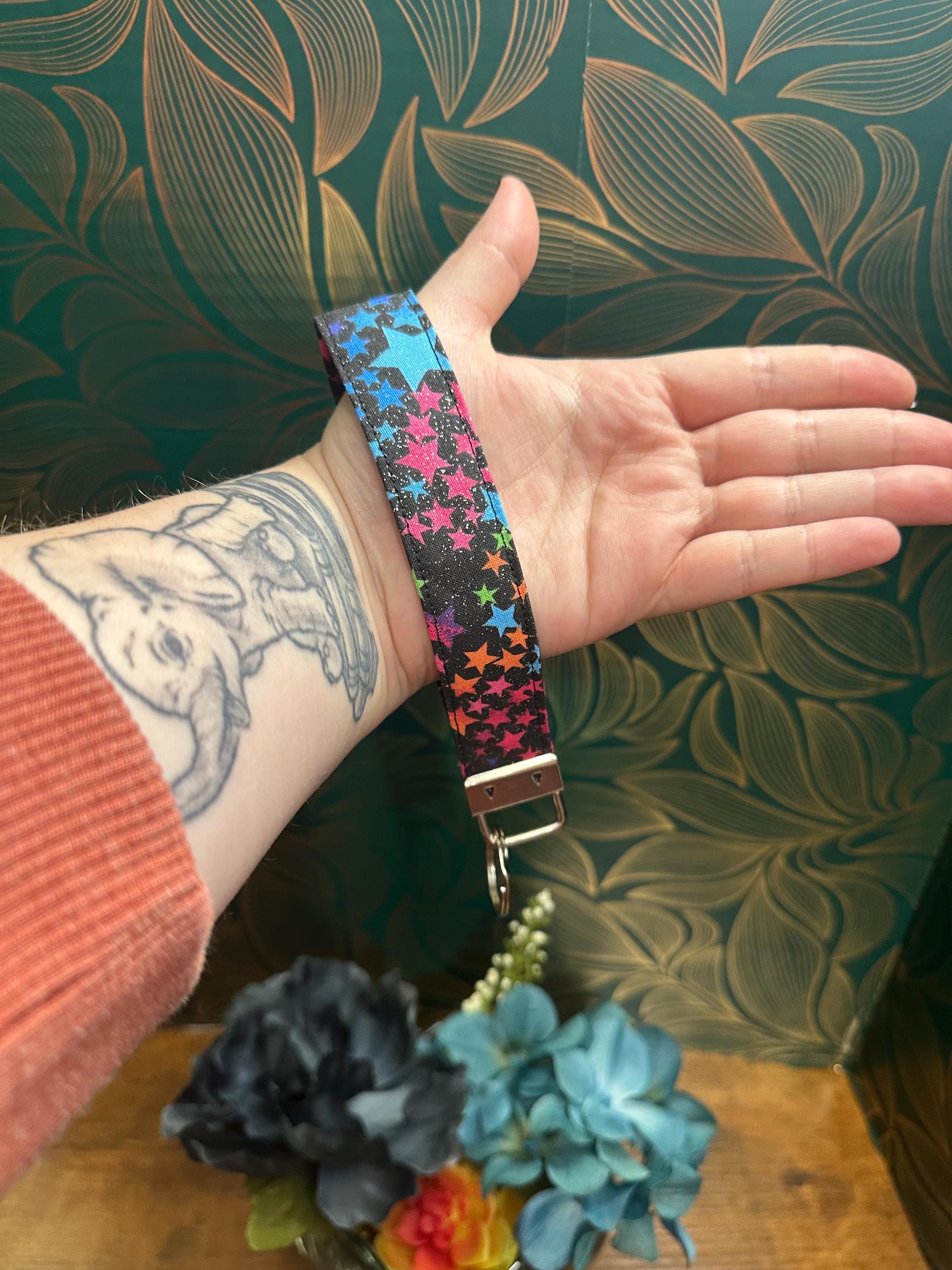 Star Wristlet Keychain