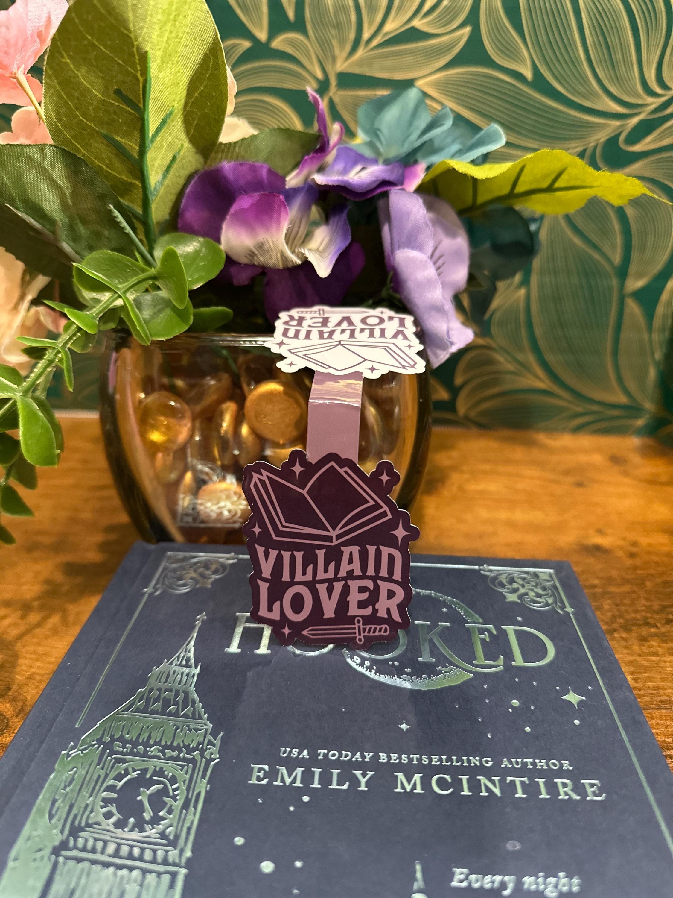 Villain lover magnetic bookmark