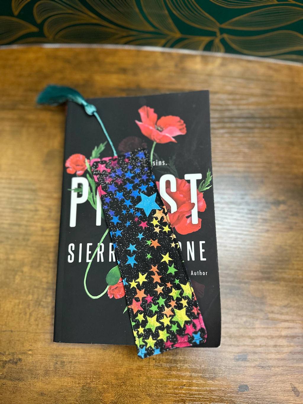 Colorful Star Bookmark with Tassel