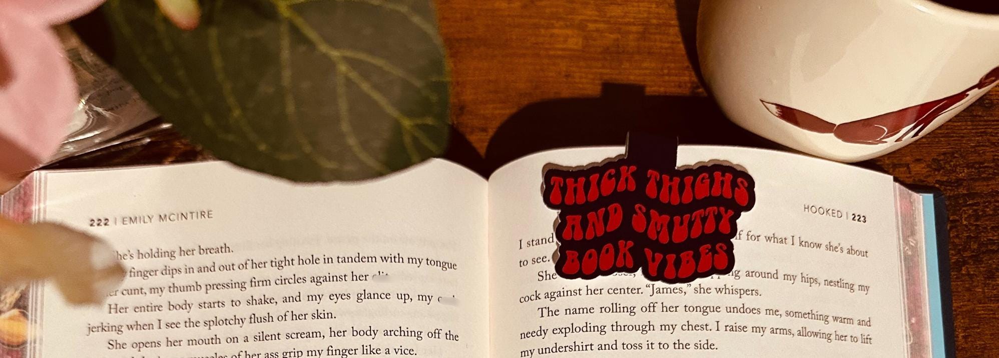 Thick thighs and smutty book vibes