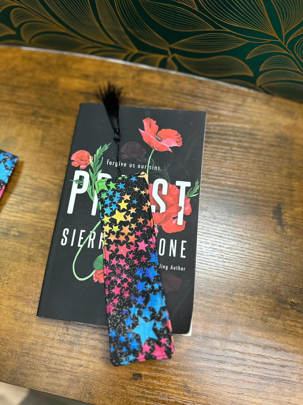 Colorful Star Bookmark with Tassel