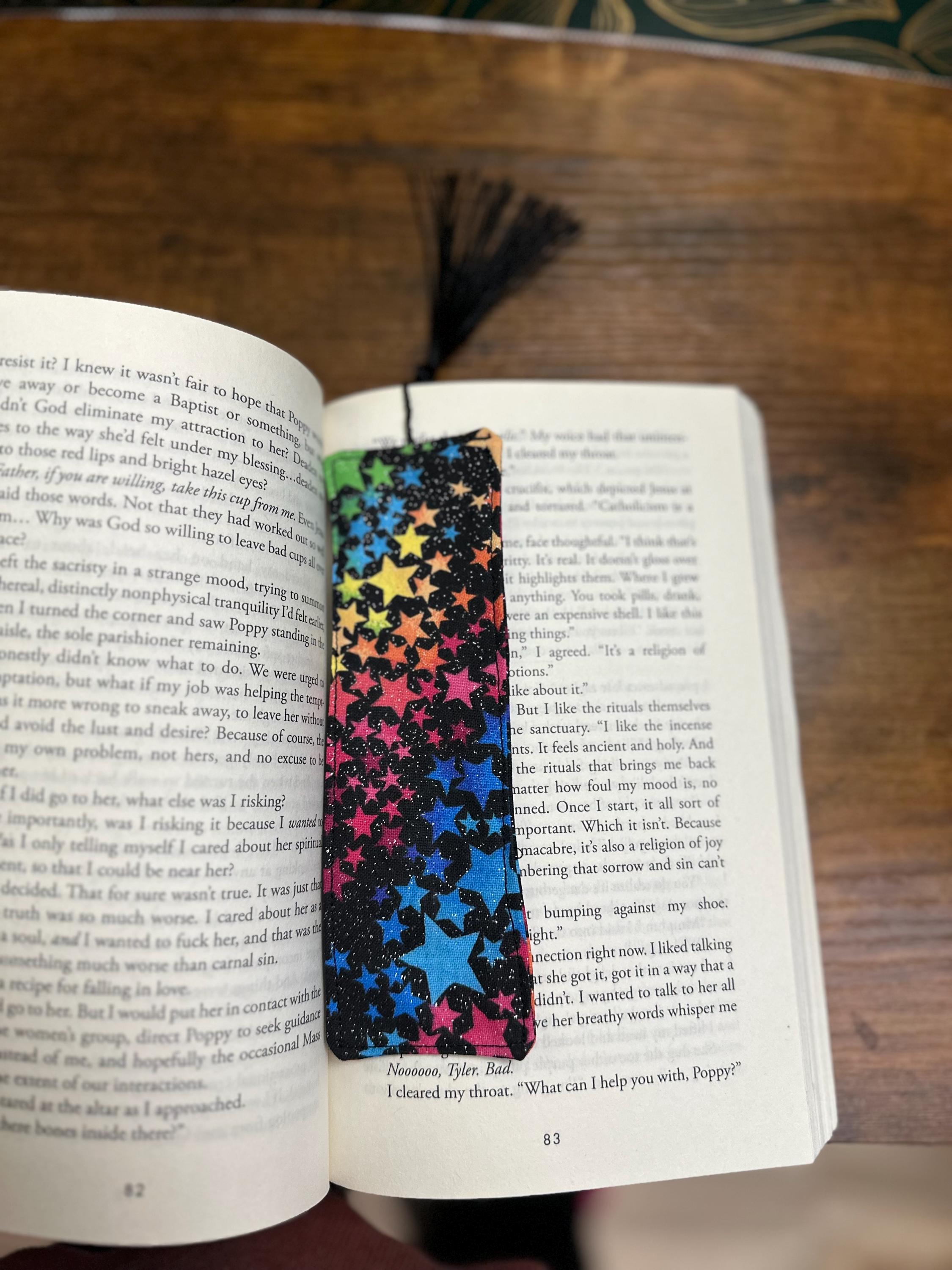 Colorful Star Bookmark with Tassel