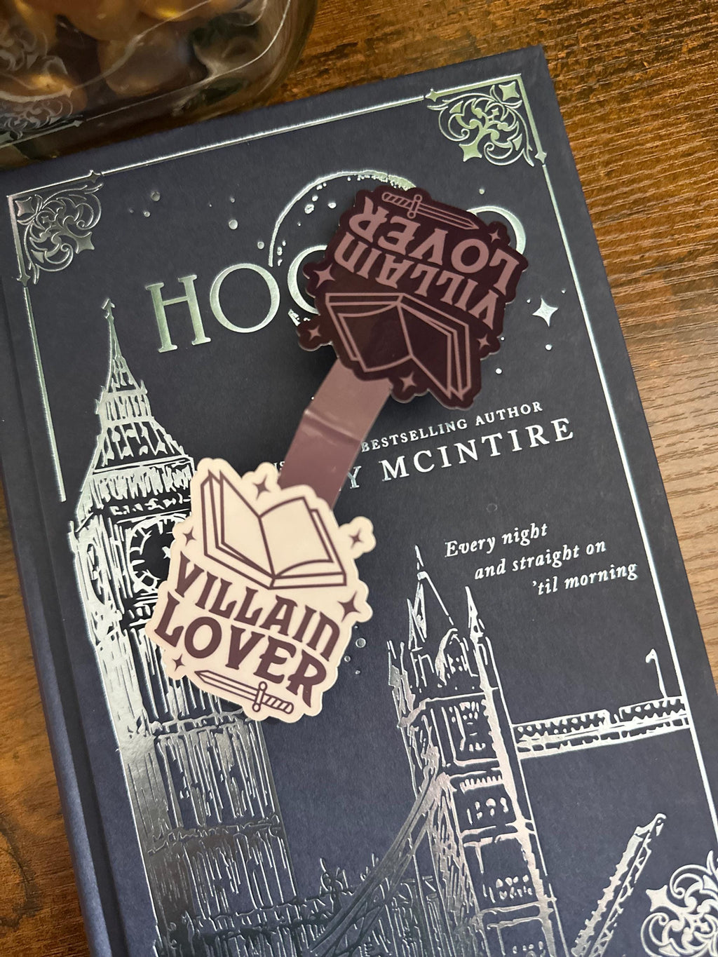 Villain lover magnetic bookmark