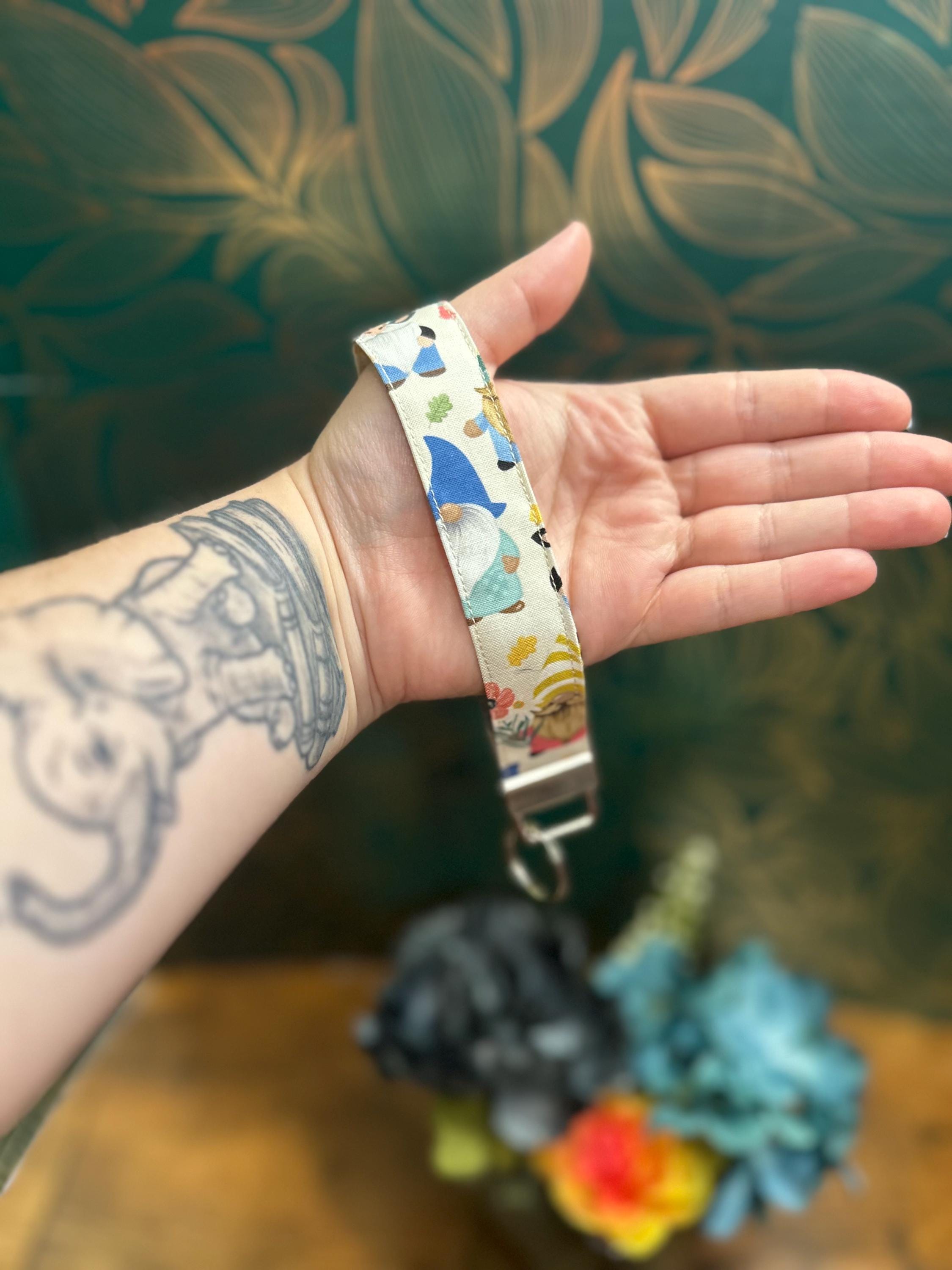 Gnome Wristlet Keychain