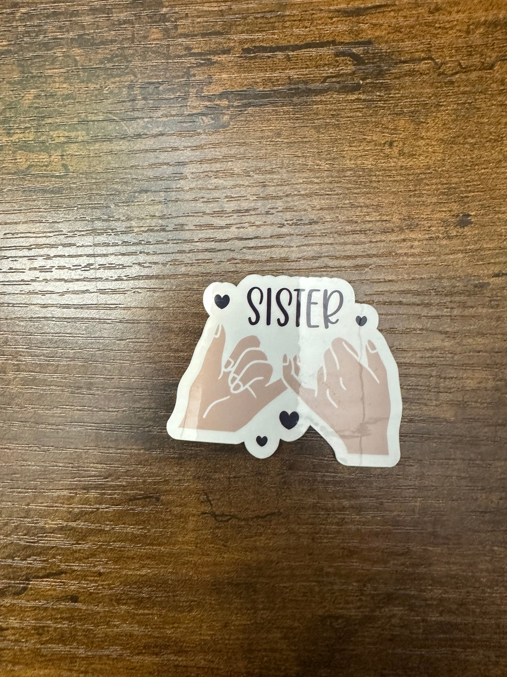 Sister Sticker for Water Bottles and Journals