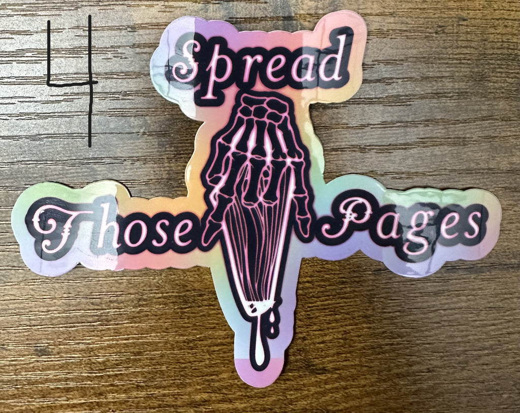 Smut Sticker: Spread those pages