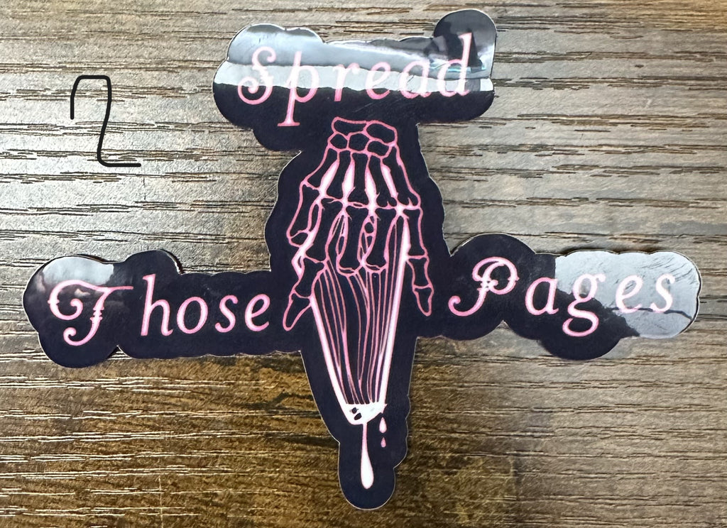 Smut Sticker: Spread those pages