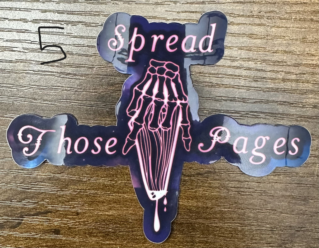 Smut Sticker: Spread those pages