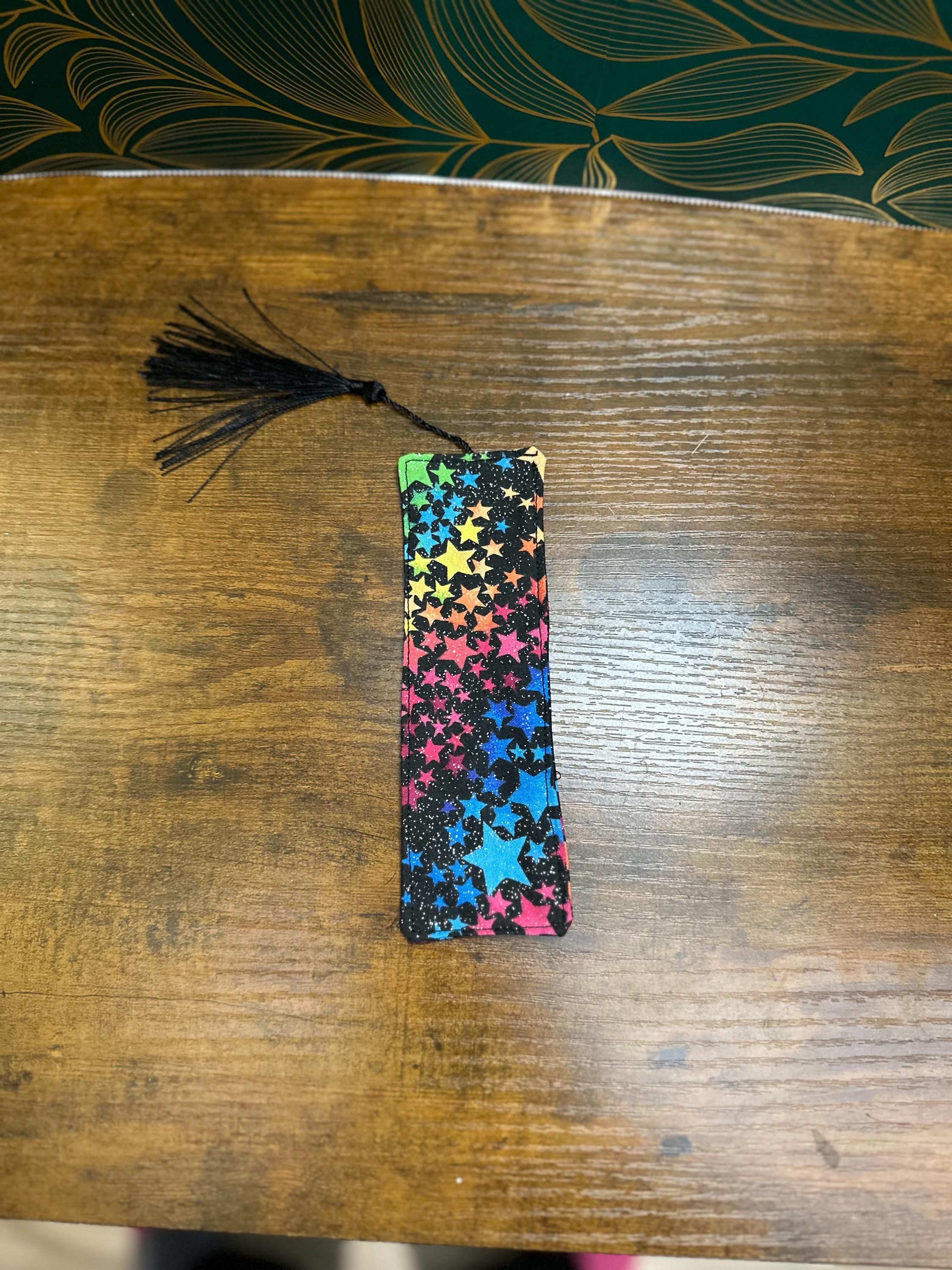 Colorful Star Bookmark with Tassel