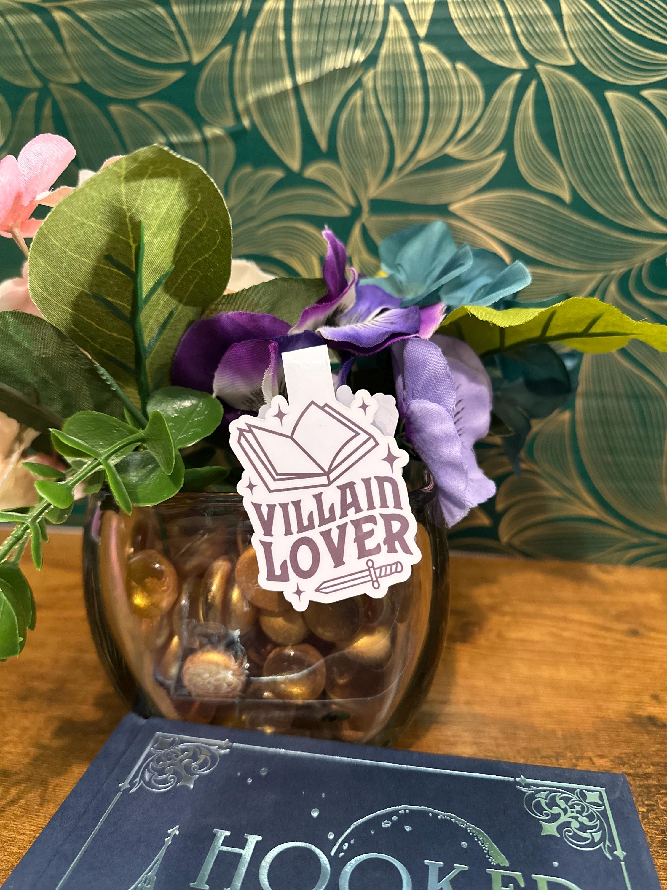 Villain lover magnetic bookmark