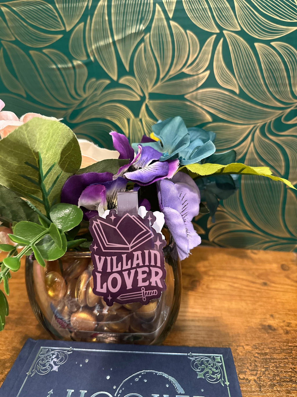 Villain lover magnetic bookmark