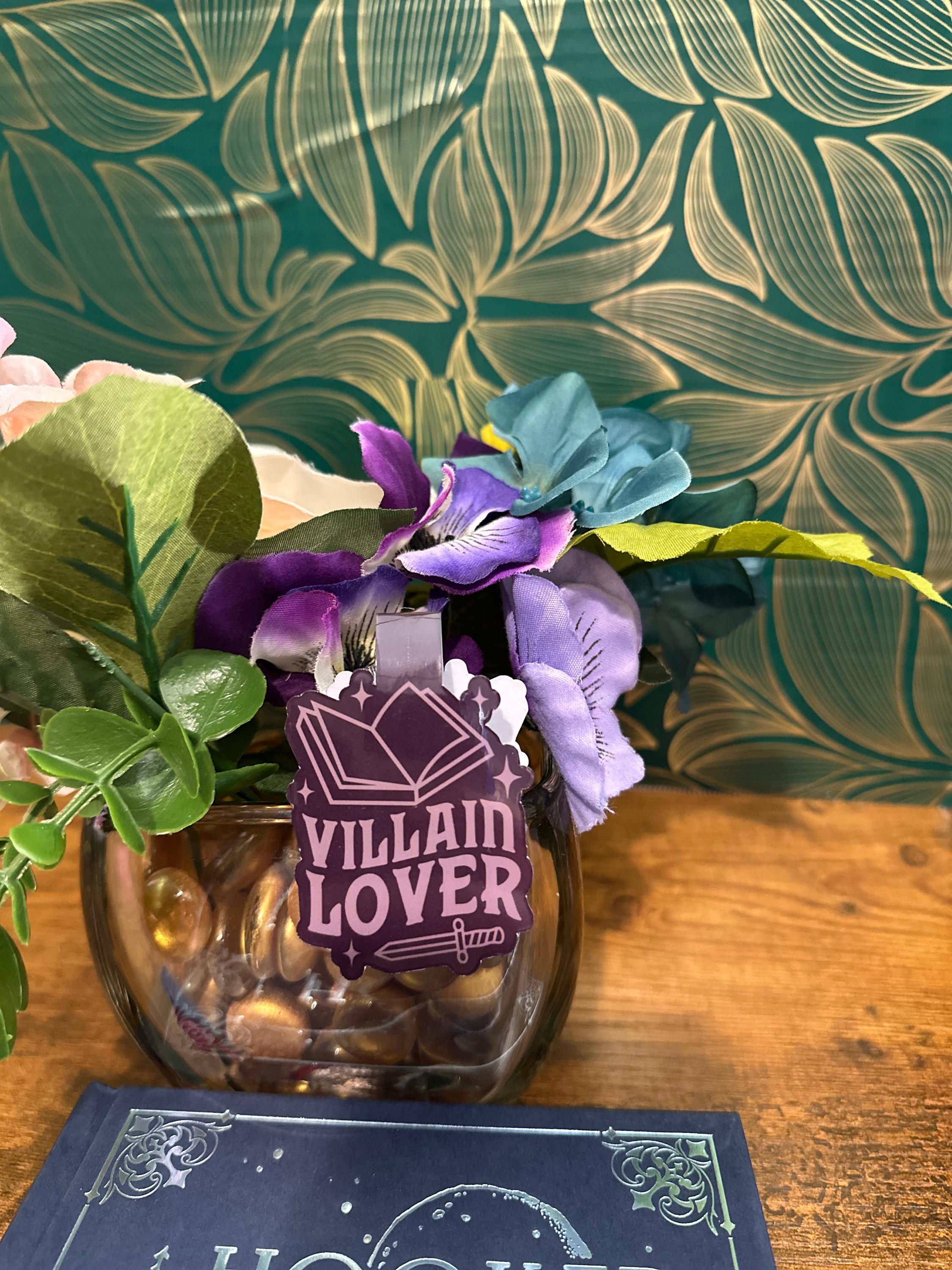 Villain lover magnetic bookmark