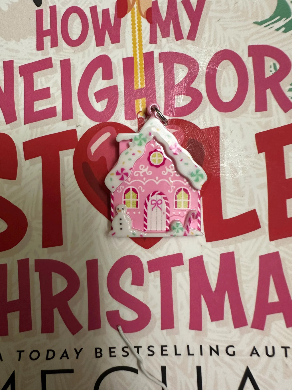 Christmas Charm bookmark