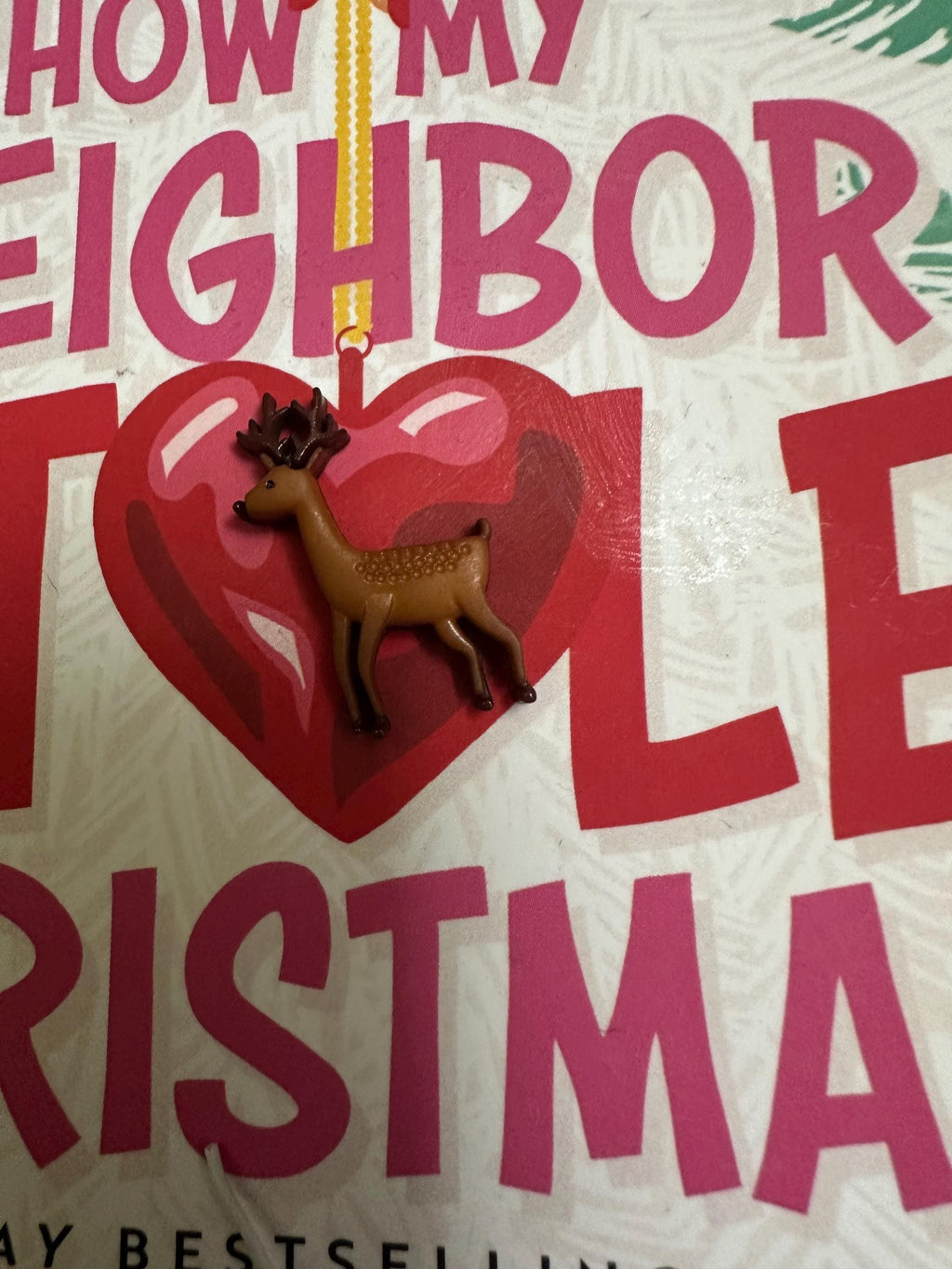 Christmas Charm bookmark